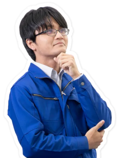 男性社員のイラスト