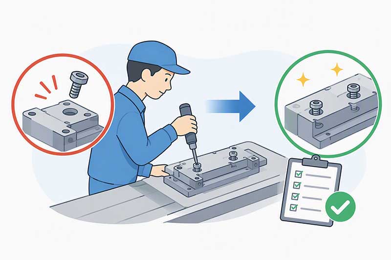組立工程の締め忘れとは？