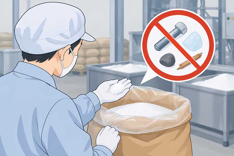 異品混入防止対策