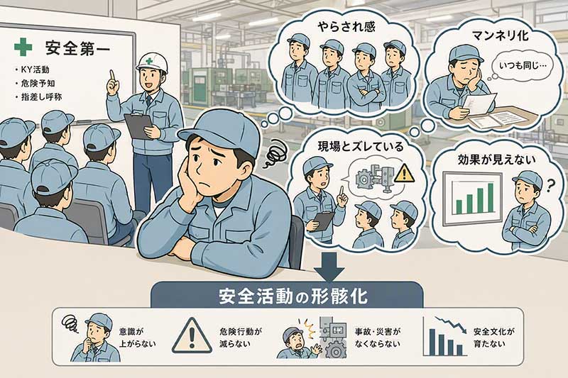 なぜ安全活動は形骸化するのか